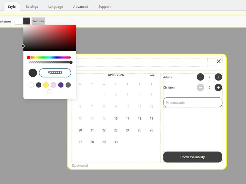 Visual Configurator